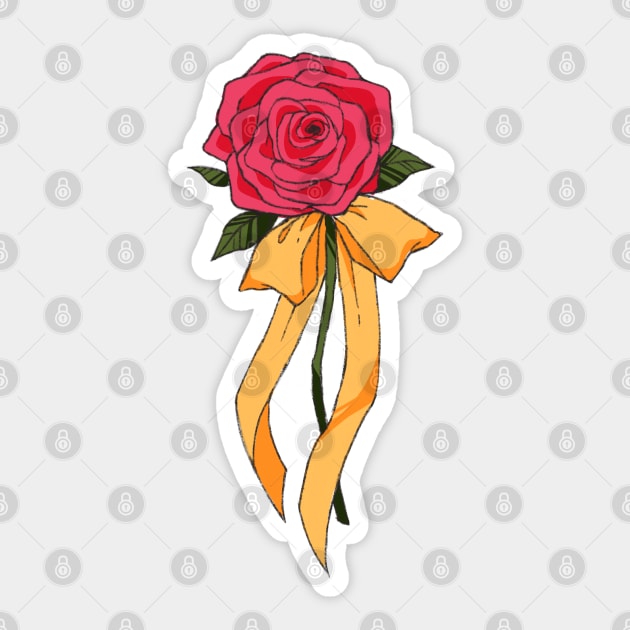 Nana anime rose Sticker by little-axii